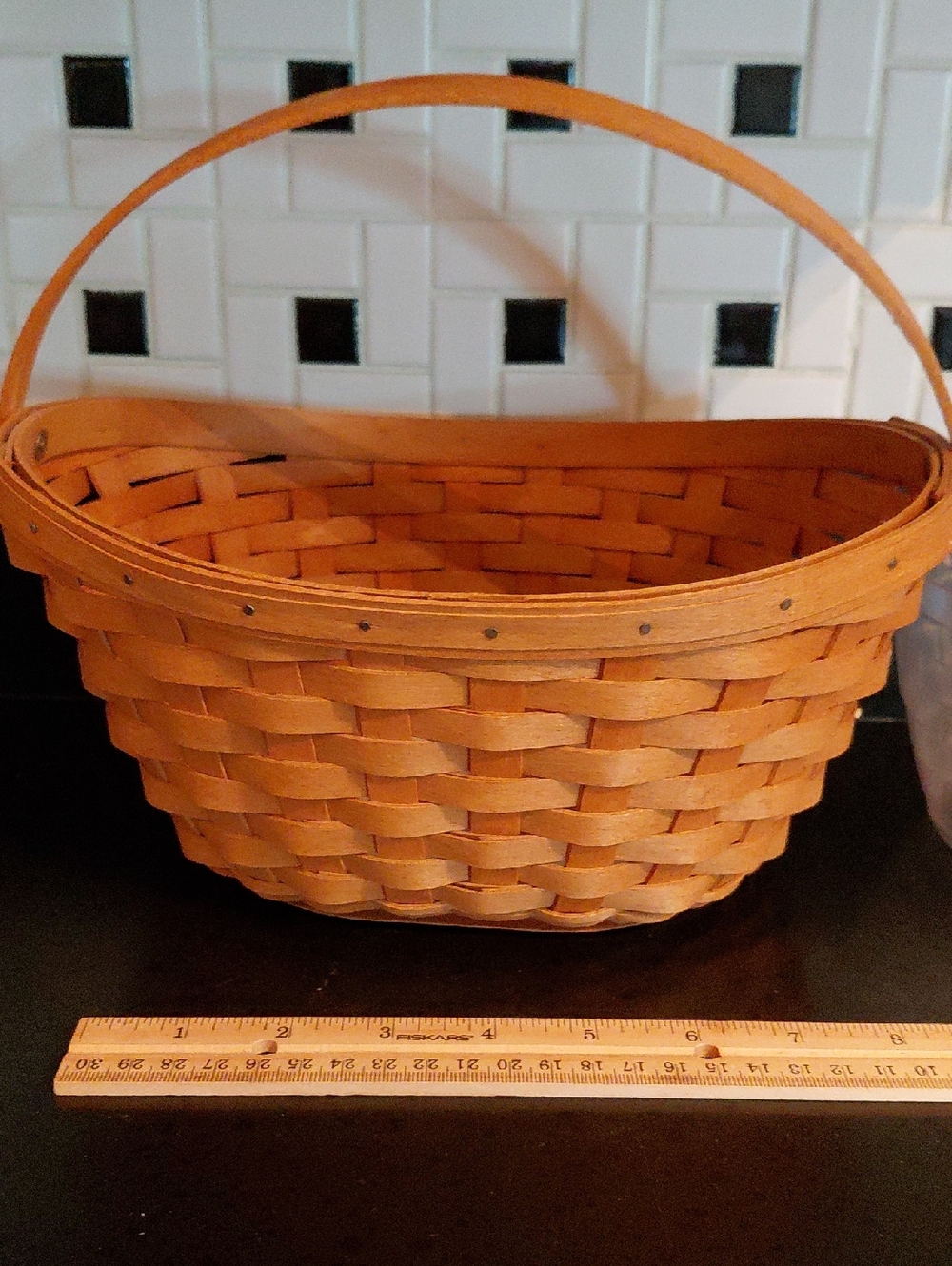 2007 Med LONGABERGER crocus Basket. - Picture 9 of 9